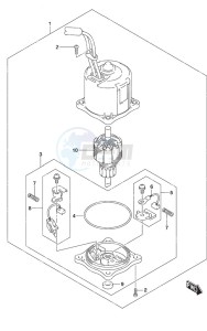 DF 350A drawing PTT Motor