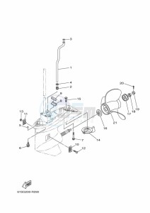 FT50CETL drawing LOWER-CASING-x-DRIVE-2