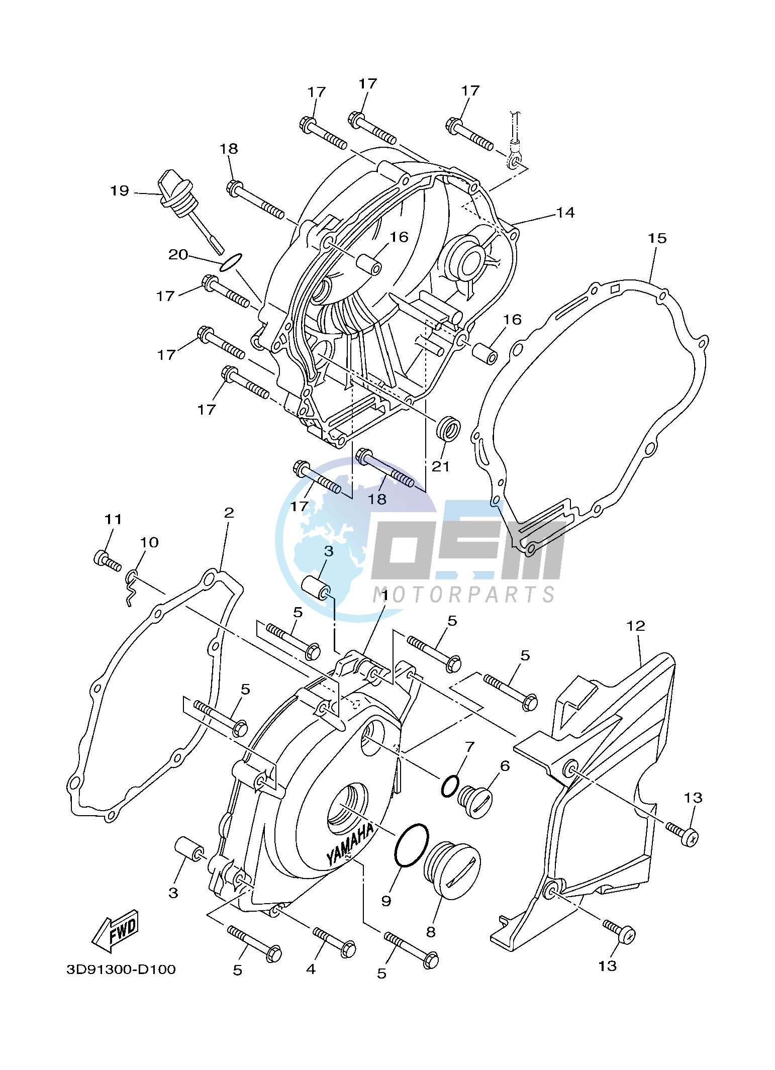 CRANKCASE COVER 1