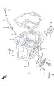 DF 90A drawing Oil Pan