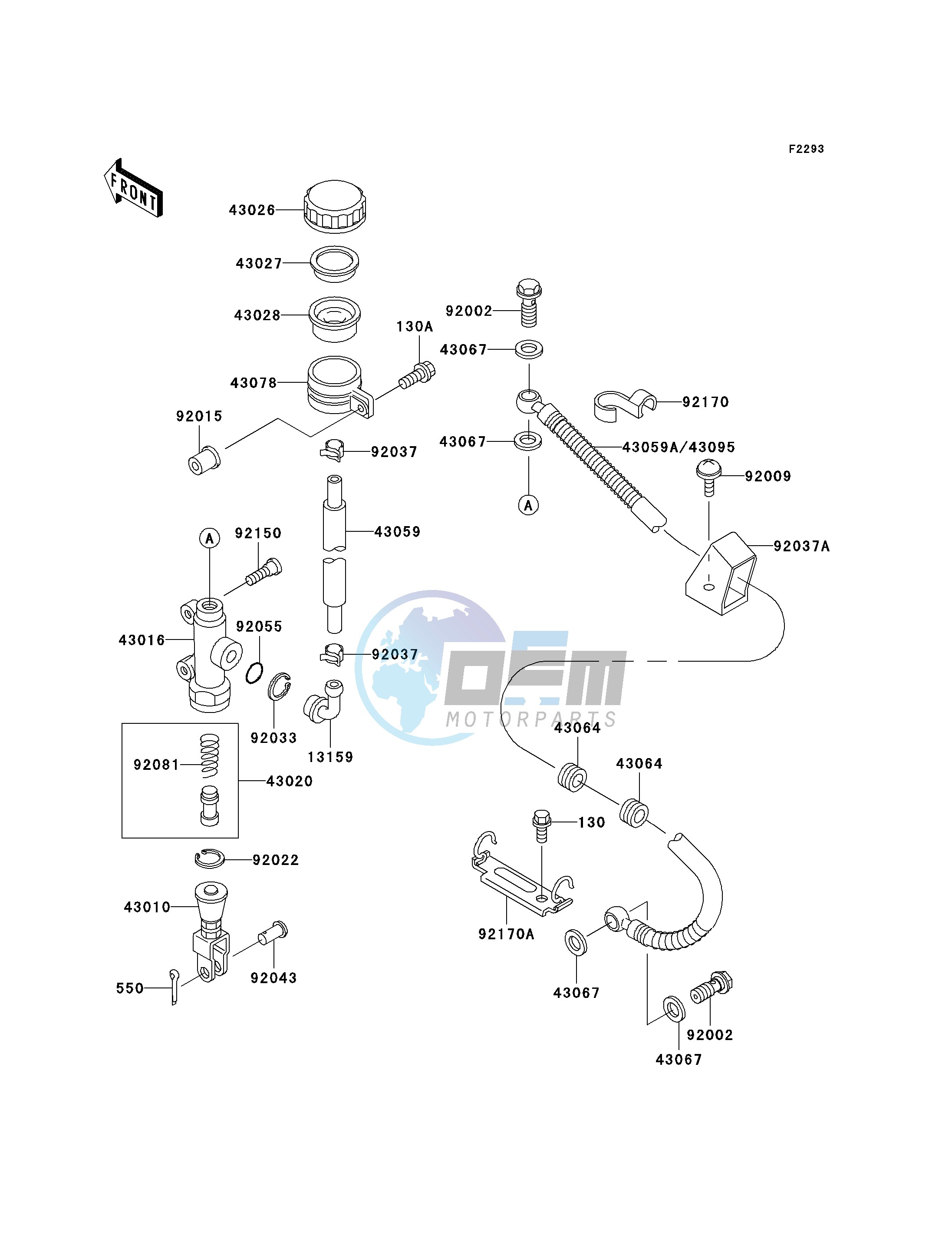 REAR MASTER CYLINDER