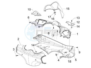 Beverly 125 e3 drawing Anti-percolation system