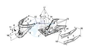 JOYRIDE 200 EFI drawing FOOTREST