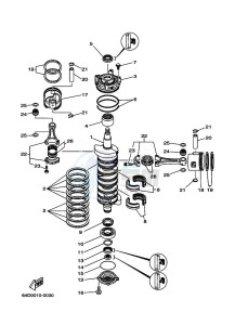 150F drawing CRANKSHAFT--PISTON