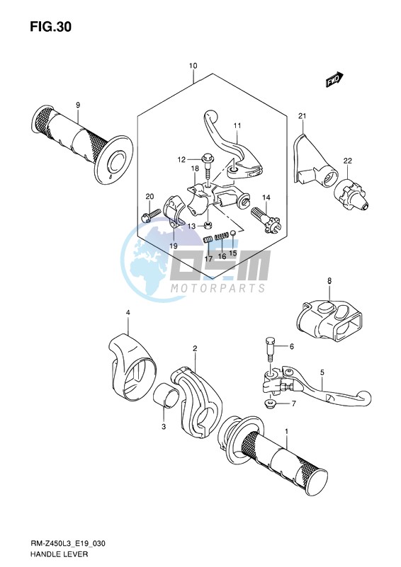 HANDLE LEVER