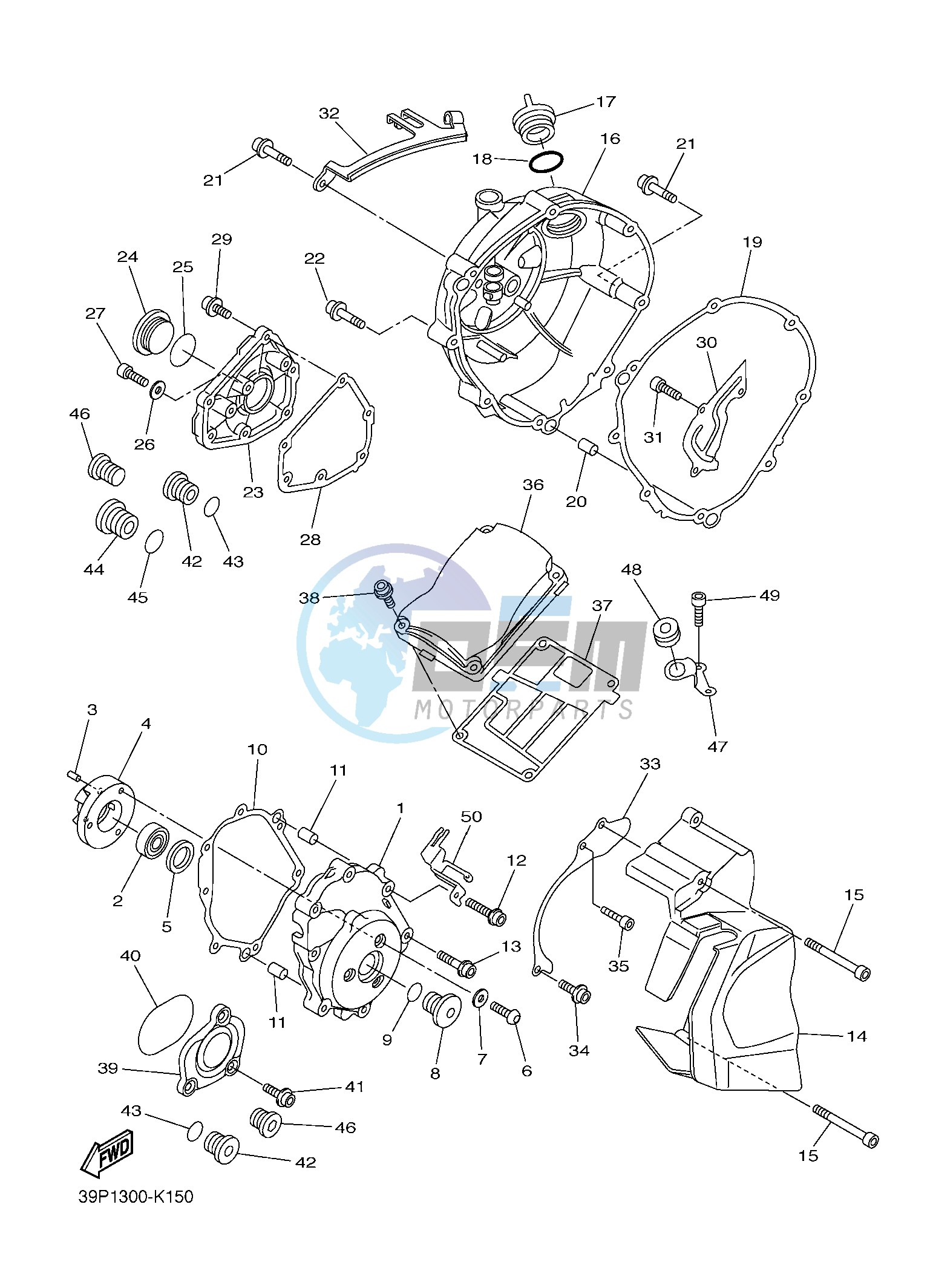 CRANKCASE COVER 1