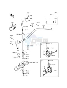 VULCAN 1700 NOMAD ABS VN1700DGF GB XX (EU ME A(FRICA) drawing Handlebar