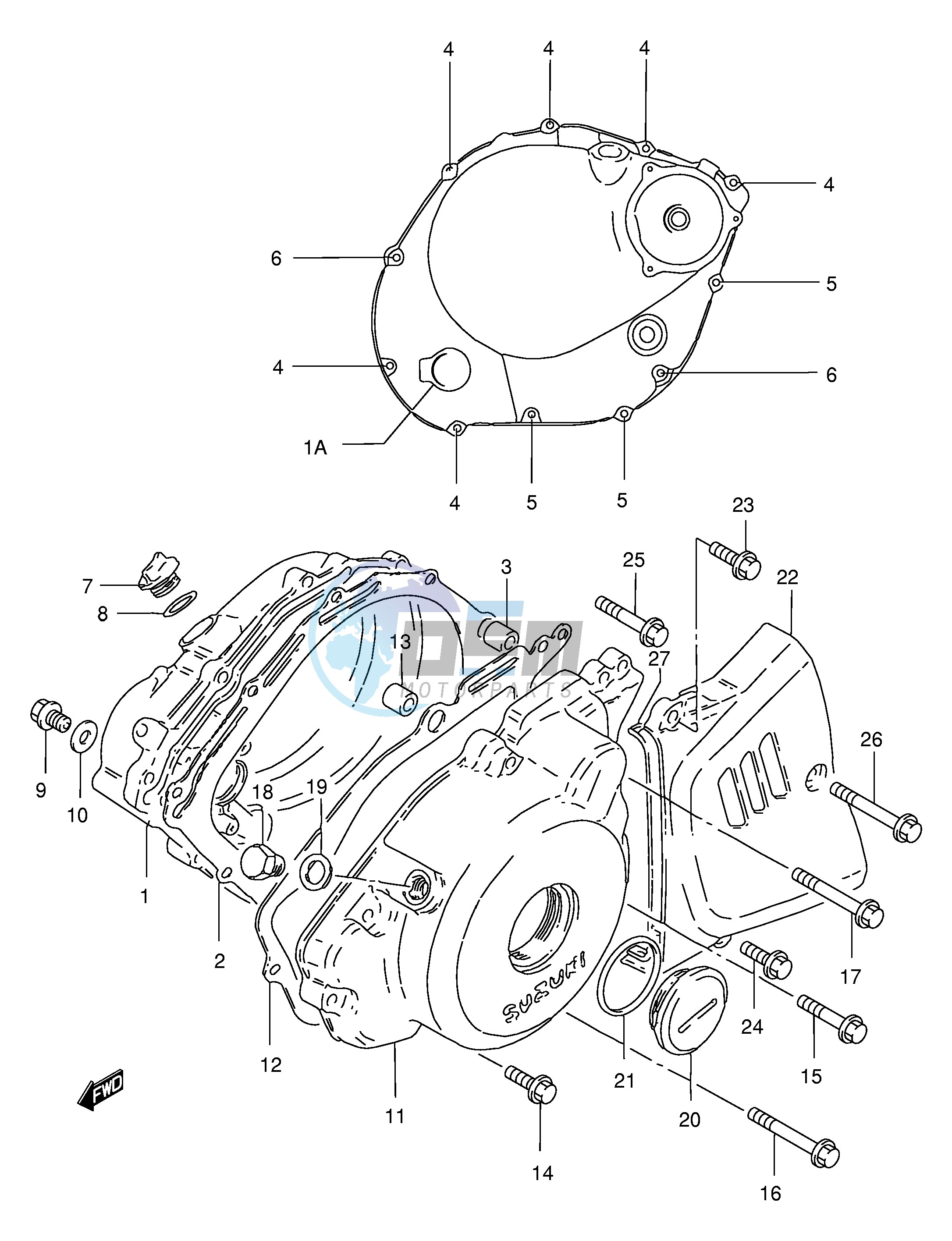 CRANKCASE COVER