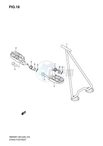 RM250 (E3-E28) drawing STAND   FOOTREST