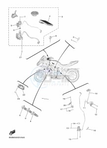 NIKEN MXT850 (BD5B) drawing ELECTRICAL 2