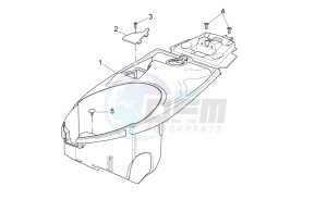 Sport City Street 300 4t 4v e3 drawing Undersaddle