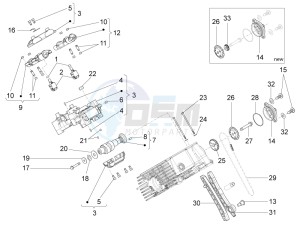 California 1400 Custom ABS 1380 WEG drawing RH cylinder timing system