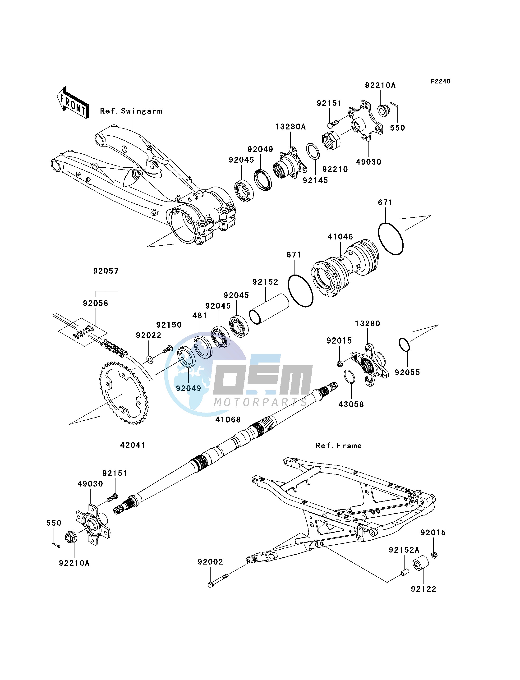 REAR HUB