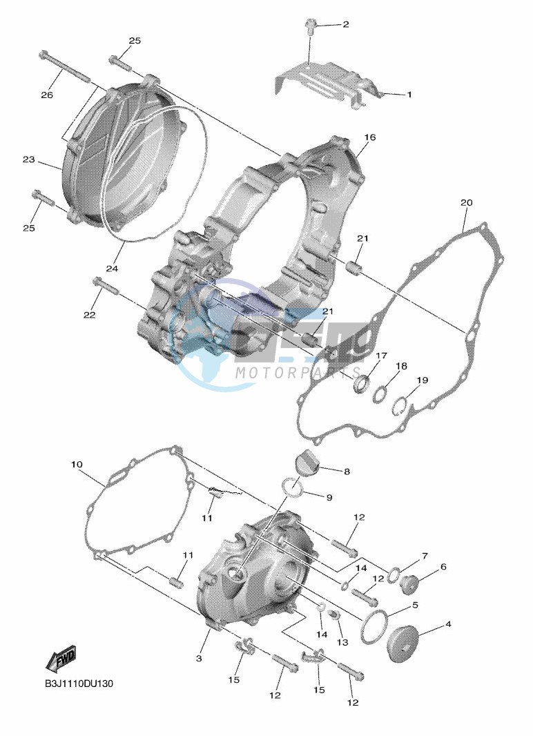 CRANKCASE COVER 1