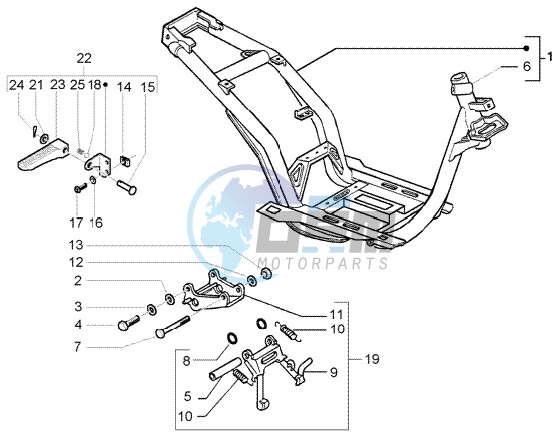 Chassis - Central stand