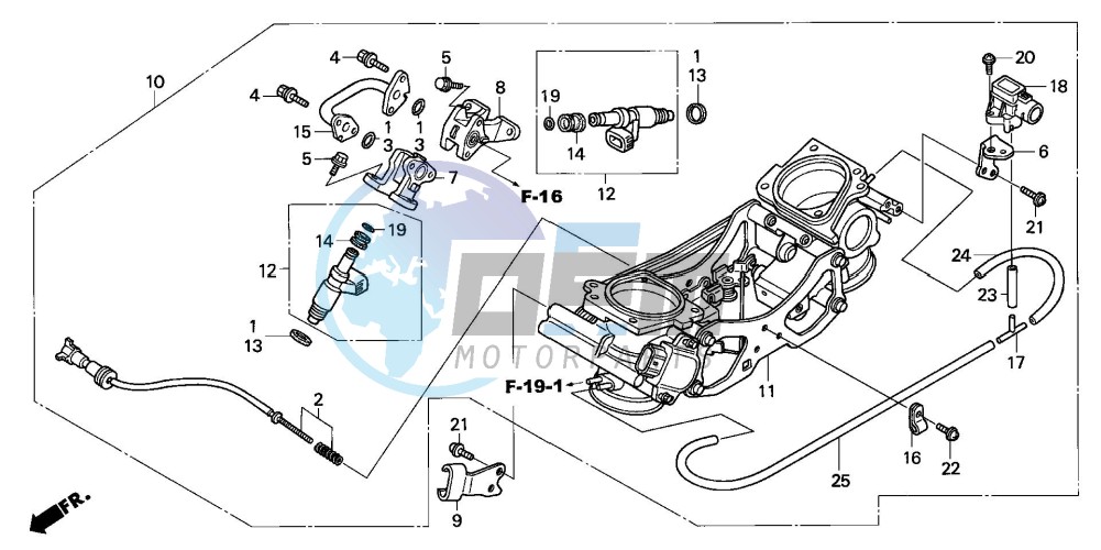 THROTTLE BODY (ASSY.)