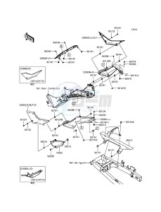 NINJA_300 EX300ADF XX (EU ME A(FRICA) drawing Side Covers/Chain Cover
