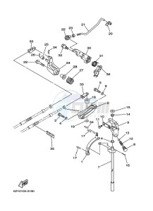 F50AEDL drawing THROTTLE-CONTROL