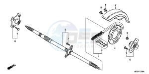 TRX90XC TRX90 ED drawing FINAL DRIVEN GEAR