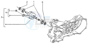 Liberty 50 2t RST drawing Crankshaft