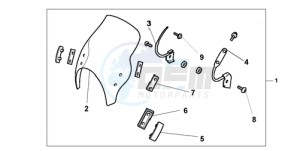 VTR2509 Australia - (U / MK) drawing FLY SCREEN