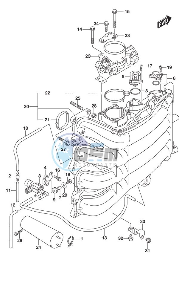 Intake Manifold/Throttle Body