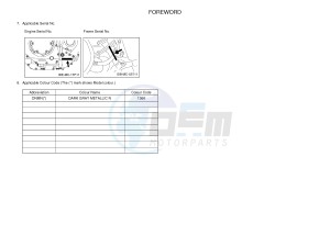 XVS950CUD-A XV950 ABS XV950 R-SPEC (BS54) drawing .4-Content