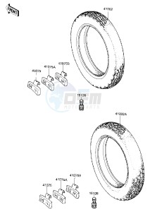 ZN 1300 A [VOYAGER] (A1-A4) [VOYAGER] drawing TIRES