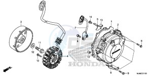 VFR800XF CrossRunner 2ED drawing GENERATOR