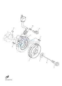 YZF-R1 998 R1 (BX41) drawing GENERATOR