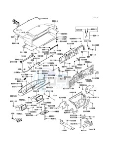 MULE 3000 KAF620G6F EU drawing Frame Fittings