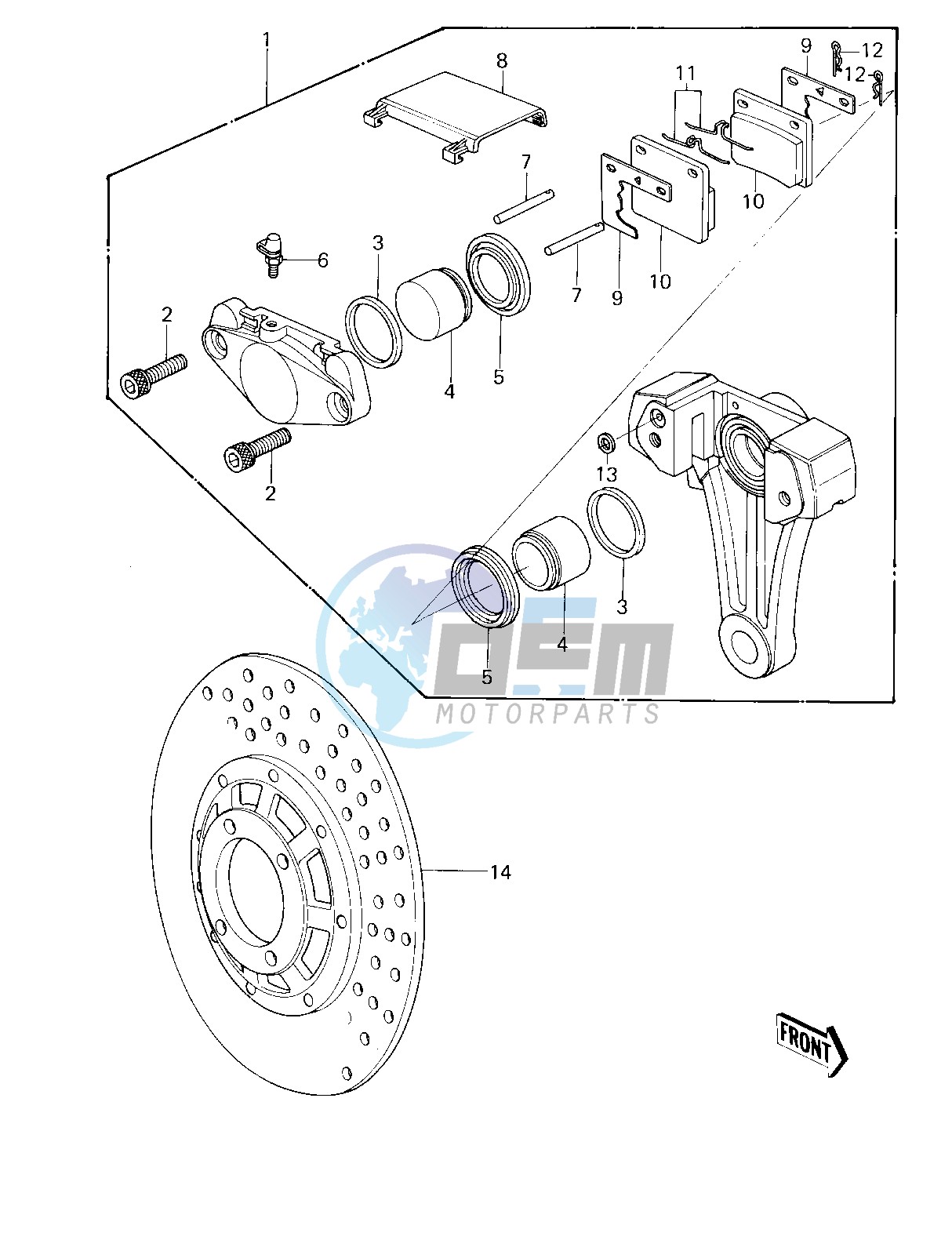 REAR BRAKE -- 78 D1- -