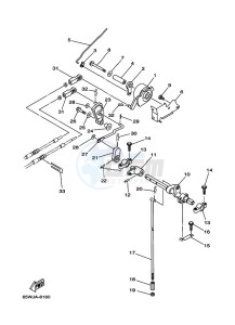 F25AE-NV drawing THROTTLE-CONTROL