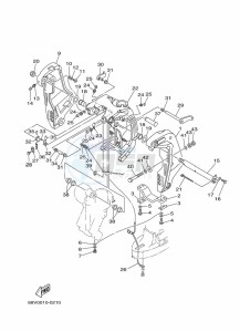 FL115AETX drawing FRONT-FAIRING-BRACKET