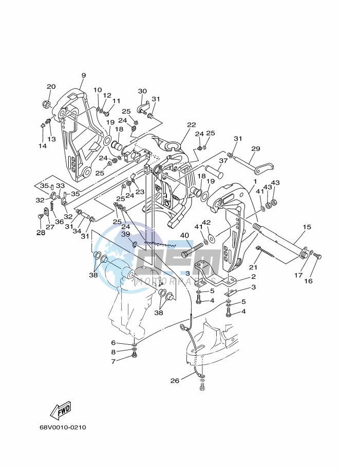 FRONT-FAIRING-BRACKET