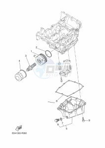 XSR700 MTM690D (BCN1) drawing OIL CLEANER