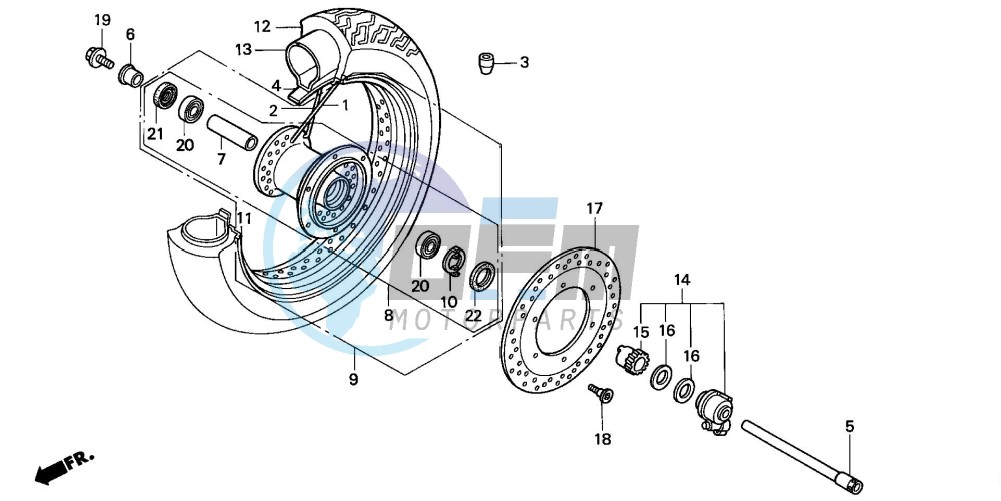 FRONT WHEEL