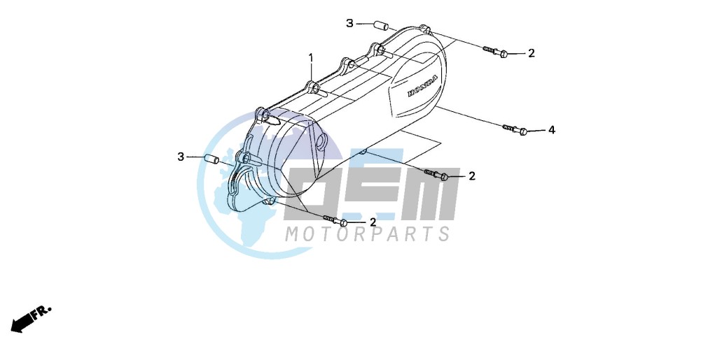 LEFT CRANKCASE COVER