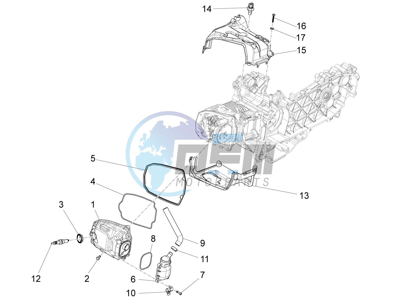 Cylinder head cover