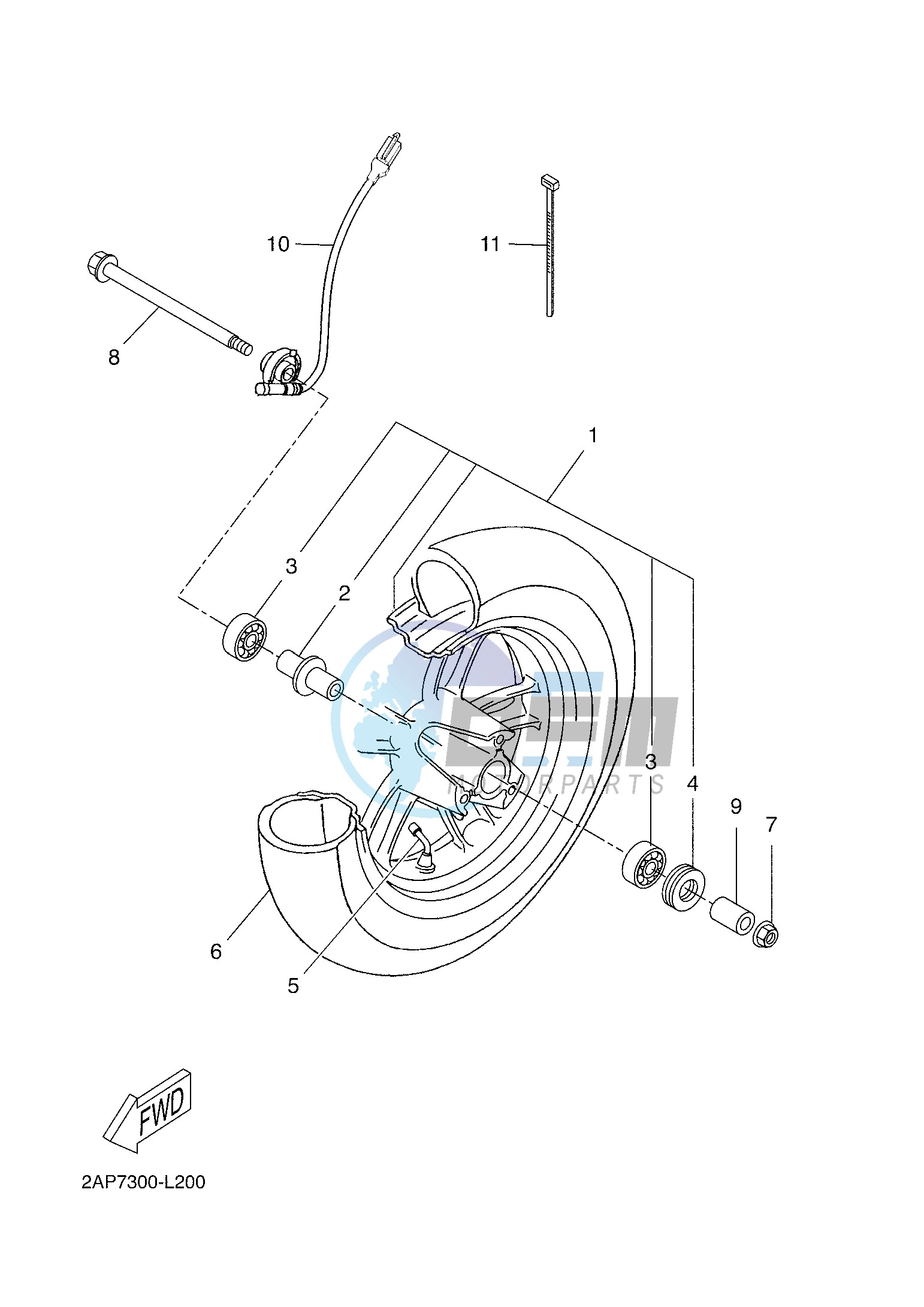 FRONT WHEEL