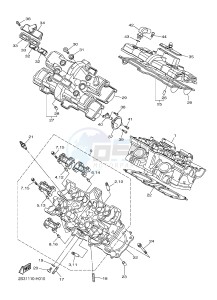 VMX17 VMAX17 1700 VMAX (2S3W) drawing CYLINDER HEAD