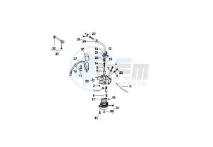 Runner SP 50 drawing Carburetor Spare Parts