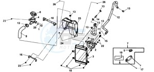 JOYMAX Z 125 (LW12W1-EU) (L9-M0) drawing RADIATOR ASSY