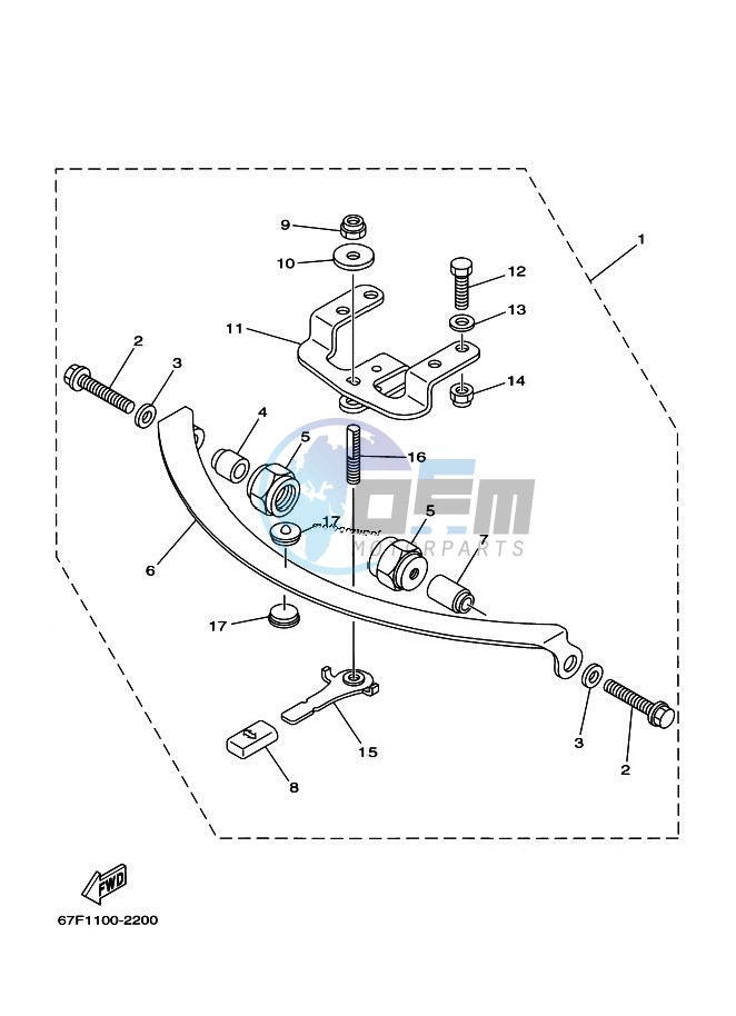 TILLER-HANDLE