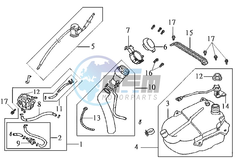 FUEL TANK - FUEL CUT