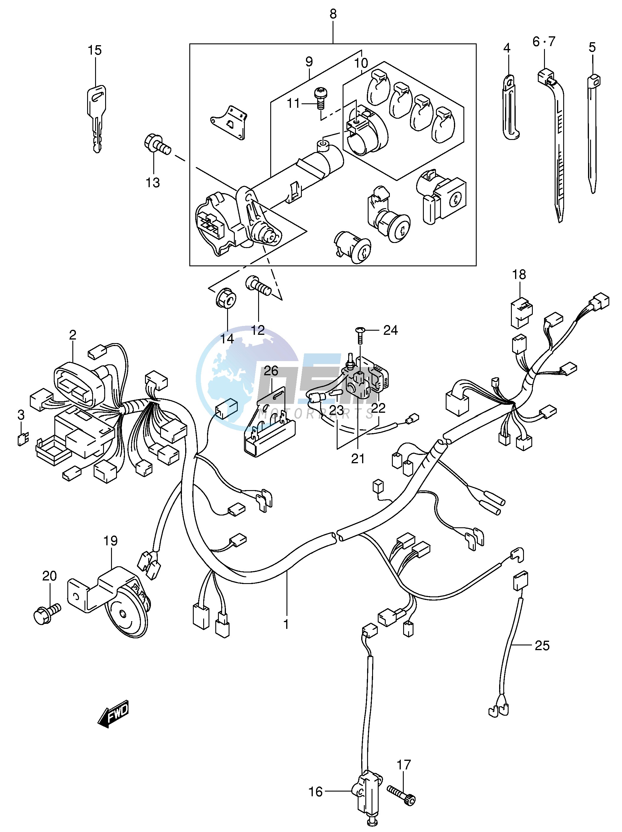 WIRING HARNESS (MODEL Y)