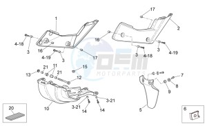 RXV-SXV 450-550 drawing Central body