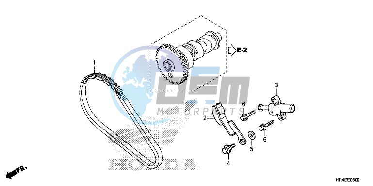 CAM CHAIN/ TENSIONER