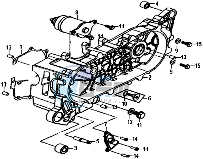 L.CRANK CASE