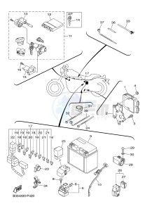 XVS950CR BOLT C-SPEC (B33J) drawing ELECTRICAL 2